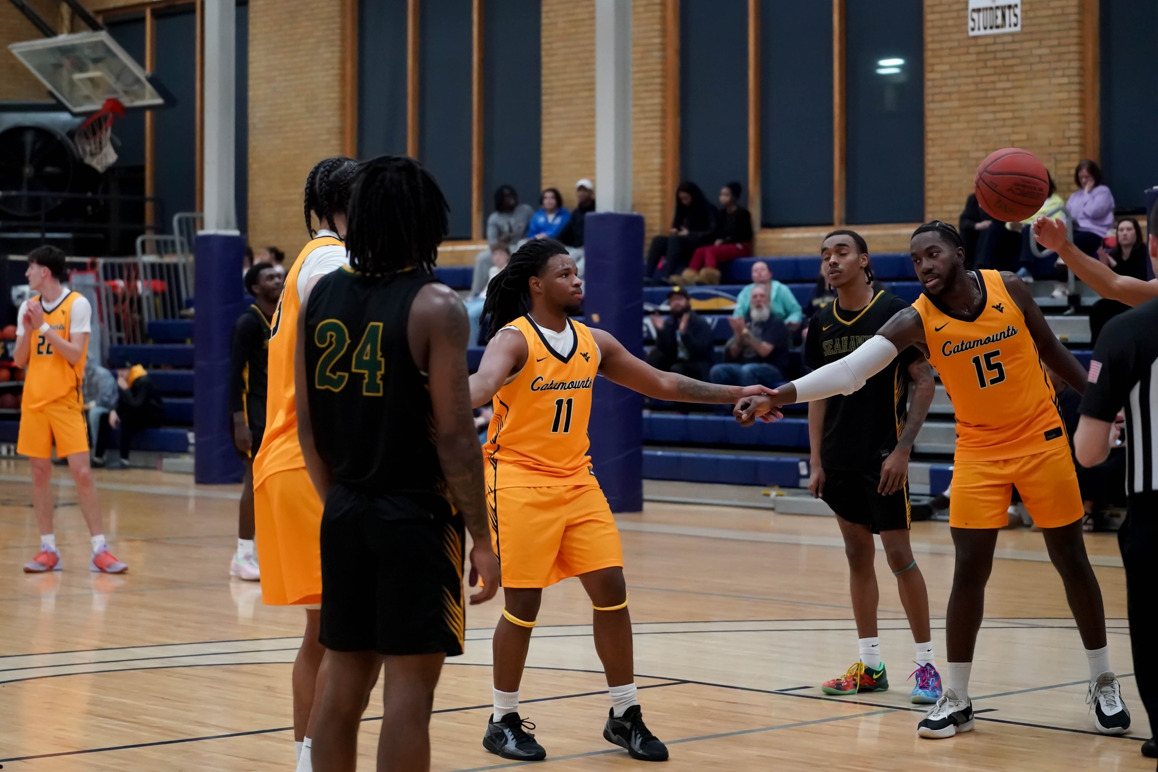 Late Free Throws Lift Catamounts to 65-63 Comeback Victory