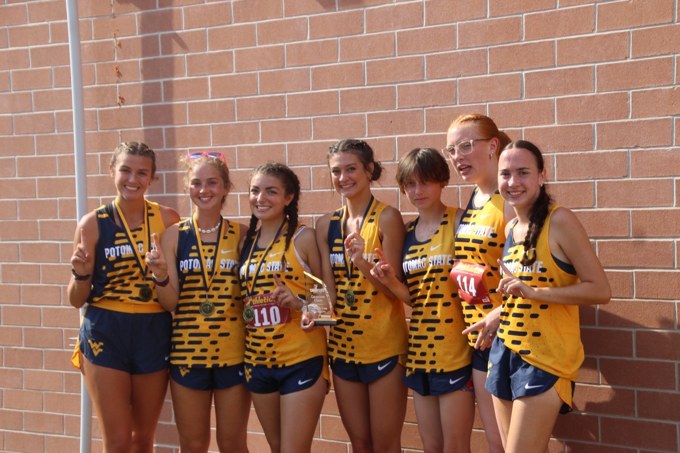 Record-Breaking Day for Potomac State Cross Country at Aubrey Shenk Invitational
